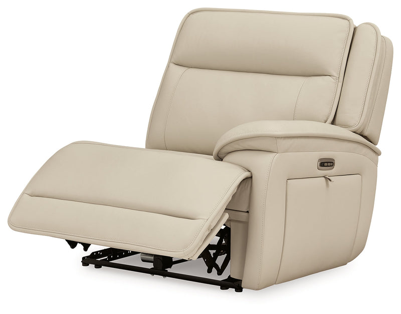 Double Deal Almond Right-Arm Facing Power Recliner - U1300162