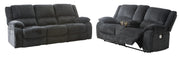 Draycoll Slate Power Reclining Living Room Set - DMV FurnitureLiving Room Set