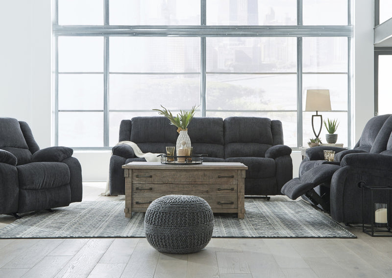 Draycoll Slate Reclining Living Room Set - DMV FurnitureLiving Room Set