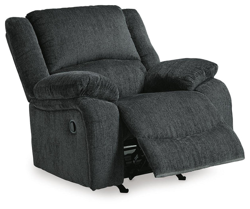 Draycoll Slate Reclining Loveseat with Console and Recliner - 76504U7