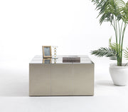 Dream X Glass Coffee Table - DREAM X- COFFEE