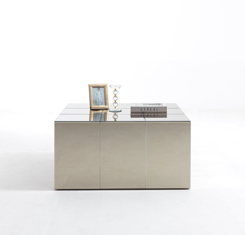 Dream X Glass Coffee Table - DREAM X- COFFEE