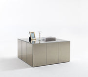 Dream X Glass Coffee Table - DREAM X- COFFEE