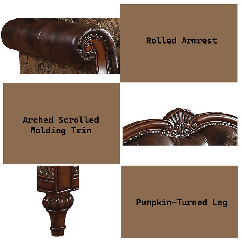 Dreena Sofa W/5 Pillows - 05495