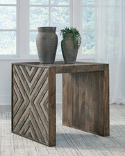 Dreggan Coffee Table with 2 End Tables in Brown - PKG020846
