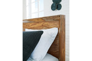 Dressonni Brown Queen Panel Bed - DMV FurnitureQueen Bed