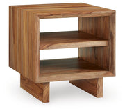 Dressonni Coffee Table with 2 End Tables in Brown - PKG020850
