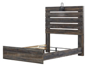Drystan Brown Full Panel Bed - DMV FurnitureFull Bed