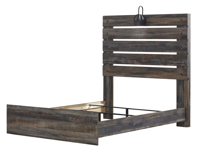 Drystan Brown Full Panel Bed - DMV FurnitureFull Bed