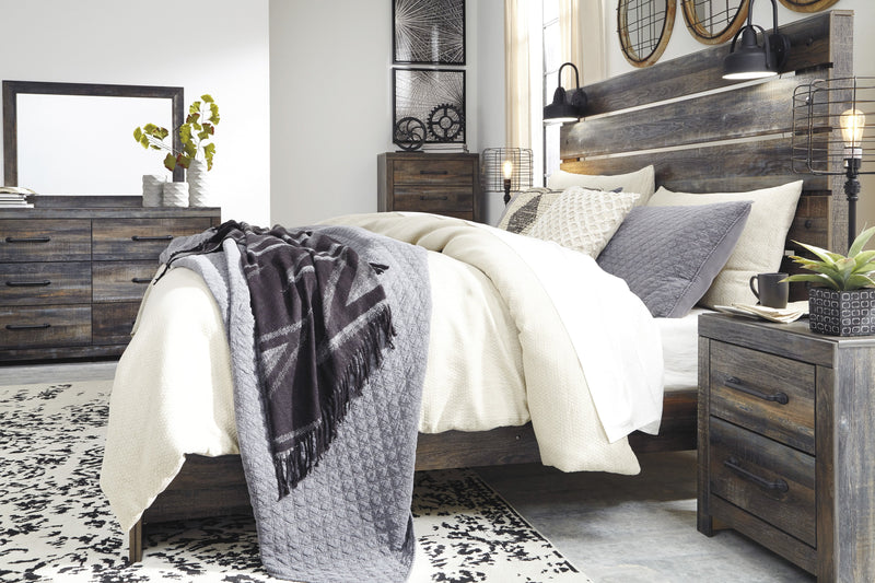 Drystan Brown King Footboard Storage Bed - DMV FurnitureKing Bed