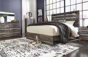 Drystan Brown King Panel Bed - DMV FurnitureKing Bed
