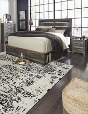 Drystan Brown King Side Storage Platform Bed - DMV FurnitureKing Bed