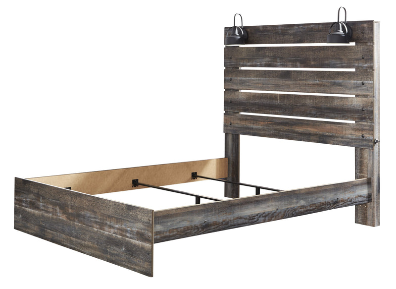 Drystan Brown Queen Panel Bed - DMV FurnitureQueen Bed