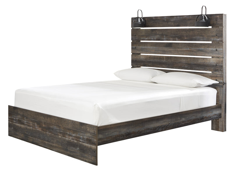 Drystan Brown Queen Panel Bed - DMV FurnitureQueen Bed