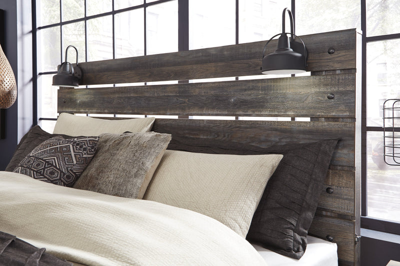 Drystan Brown Queen Panel Bed - DMV FurnitureQueen Bed