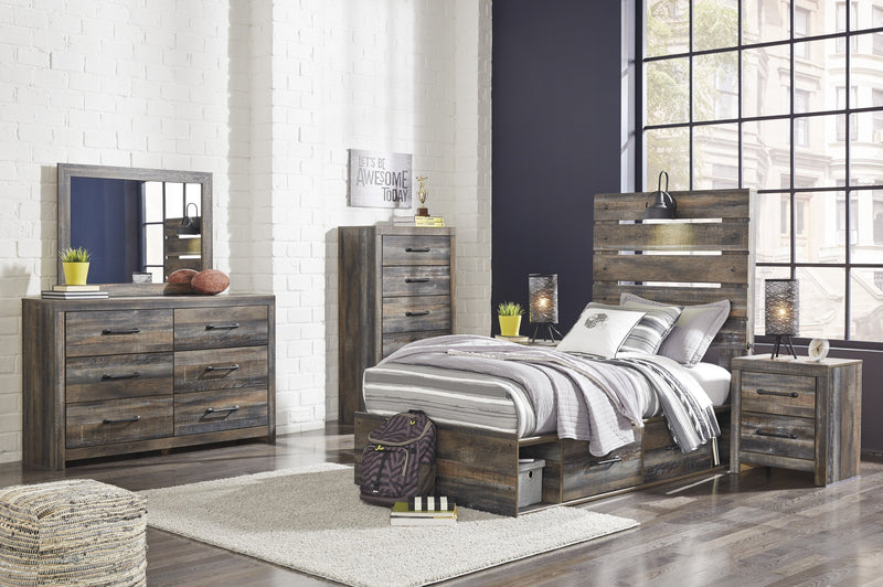 Drystan Brown Youth Storage Platform Bedroom Set - DMV FurnitureYouth Bedroom Set