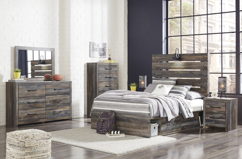 Drystan Brown Youth Storage Platform Bedroom Set - DMV FurnitureYouth Bedroom Set