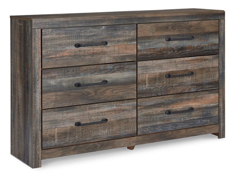 Drystan Full Bookcase Bed with Dresser in Multi from Ashley - DMV Furniture