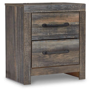 Drystan King Panel Headboard Bed with Mirrored Dresser and 2 Nightstands in Multi - DMV FurnitureBedroom Set