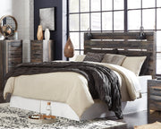 Drystan King Panel Headboard Bed with Mirrored Dresser and 2 Nightstands in Multi - DMV FurnitureBedroom Set