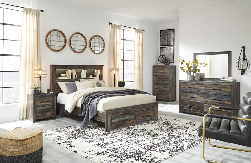 Drystan Multi Bookcase Footboard Storage Bedroom Set - DMV FurnitureBedroom Set