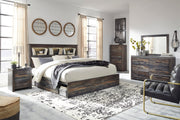 Drystan Multi Bookcase Side Storage Platform Bedroom Set - DMV FurnitureBedroom Set