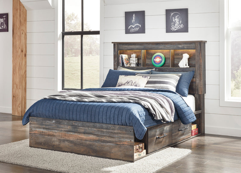 Drystan Multi Bookcase Side Storage Platform Youth Bedroom Set - DMV FurnitureYouth Bedroom Set