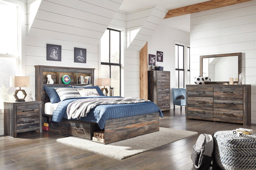 Drystan Multi Bookcase Side Storage Platform Youth Bedroom Set - DMV FurnitureYouth Bedroom Set