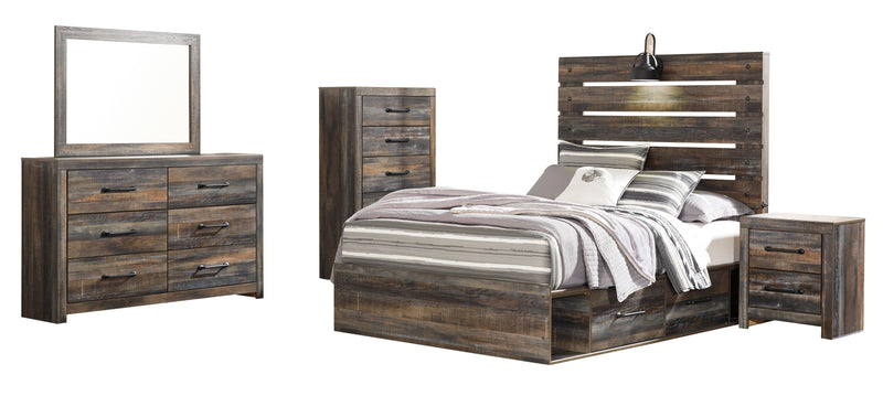 Drystan Multi Double Side Storage Platform Youth Bedroom Set - DMV FurnitureYouth Bedroom Set