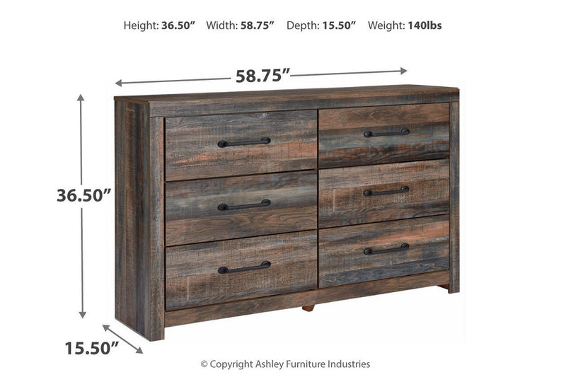 Drystan Multi Dresser - DMV FurnitureDresser