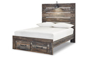 Drystan Multi Full Panel Bed with 2 Storage Drawers - DMV FurnitureFull Bed