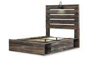 Drystan Multi Full Panel Bed with 4 Storage Drawers - DMV FurnitureFull Bed