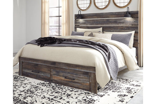 Drystan Multi King Panel Bed with Storage - DMV FurnitureKing Bed