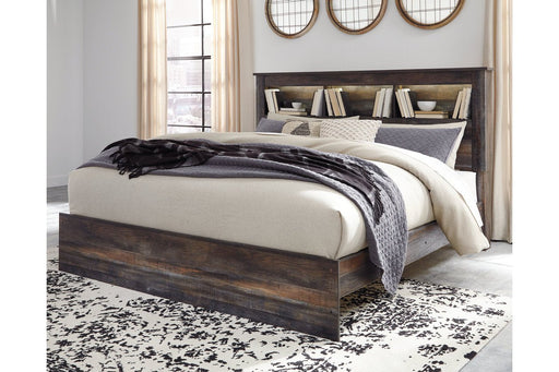 Drystan Multi King Panel Bookcase Bed - DMV FurnitureKing Bed