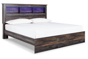 Drystan Multi King Panel Bookcase Bed - DMV FurnitureKing Bed