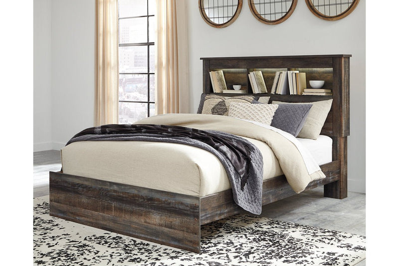 Drystan Multi Queen Bookcase Bed - DMV FurnitureQueen Bed