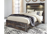 Drystan Multi Queen Panel Bed with 2 Storage Drawers - DMV FurnitureQueen Bed