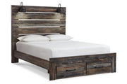 Drystan Multi Queen Panel Bed with 2 Storage Drawers - DMV FurnitureQueen Bed