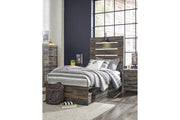 Drystan Multi Twin Panel Bed with 4 Storage Drawers - DMV FurnitureTwin Bed