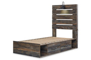 Drystan Multi Twin Panel Bed with 4 Storage Drawers - DMV FurnitureTwin Bed