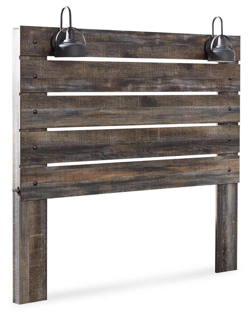 Drystan Queen Panel Headboard Bed with Dresser in Multi from Ashley - DMV Furniture
