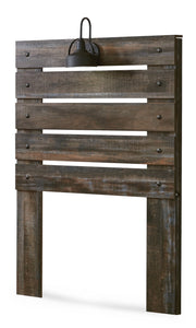 Drystan Twin Panel Headboard Bed with Mirrored Dresser and 2 Nightstands in Multi from Ashley - DMV Furniture
