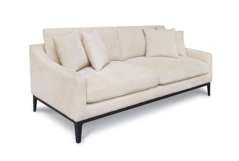 Duarte Transitional Upholstered Sofa with Reversible Cushions Latte - 511381