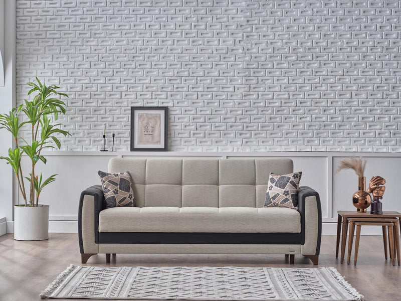 Dublin Boss Cream Living Room Set