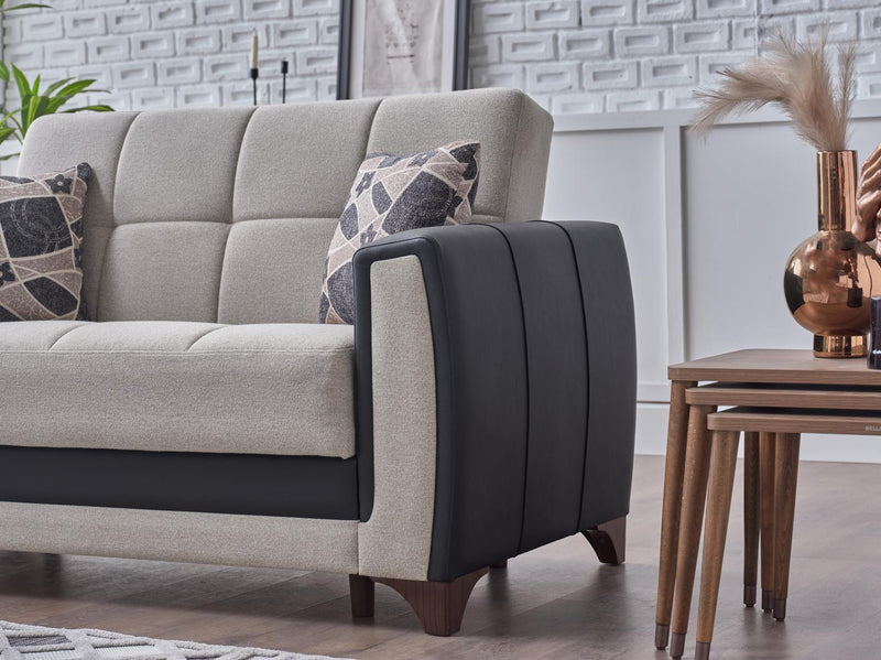Dublin Boss Cream Living Room Set