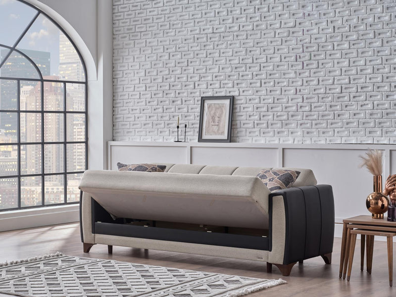 Dublin 3 Seat Sleeper (Boss Cream) - DMV FurnitureSleeper Sofa