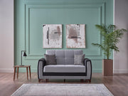 Dublin 3 Seat Sleeper (Boss Grey) - DMV FurnitureSleeper Sofa