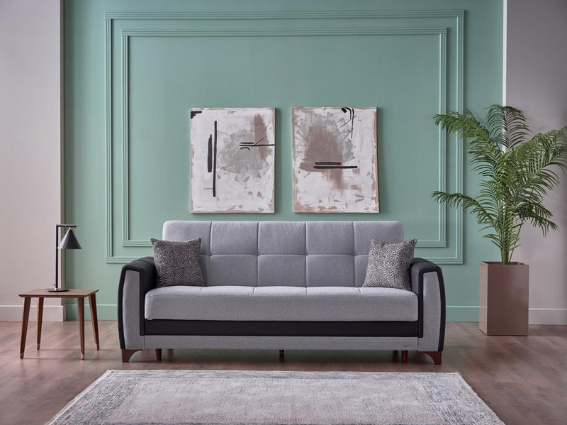 Dublin 3 Seat Sleeper (Boss Grey) - DMV FurnitureSleeper Sofa