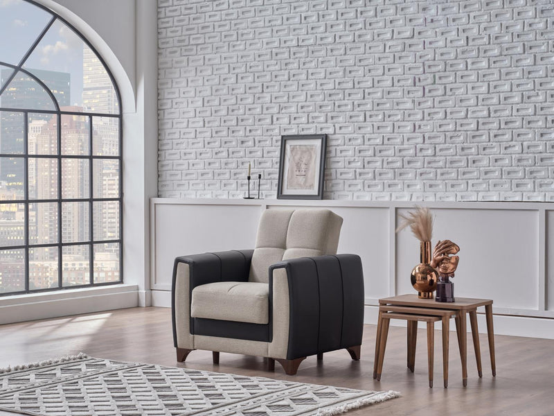 Dublin Love Seat (Boss Cream) - DMV FurnitureLoveseat