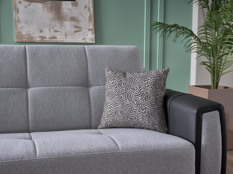 Dublin Love Seat (Boss Grey) - DMV FurnitureLoveseat